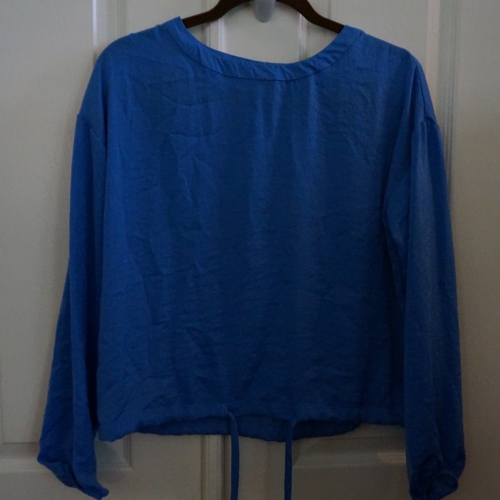 NWT Wendy Williams Top Size s Blue